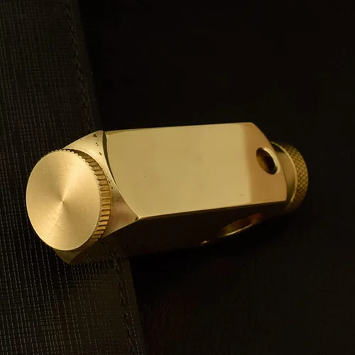 Miniatura 4 de Encendedor de queroseno de metal, rueda deslizante anticuada, con personalidad creativa, encendedor de latón para colección/decorativo/regalo/regalo