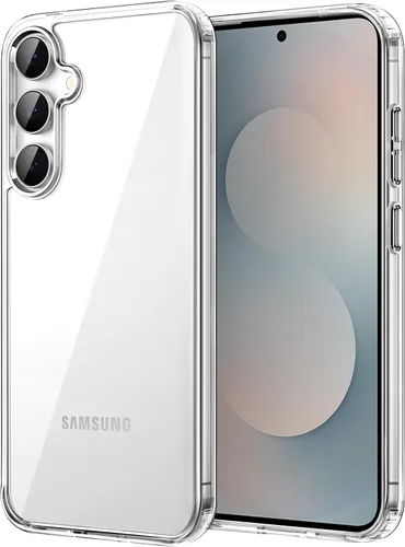 Miniatura 44 de JETech Funda para Samsung Galaxy S24 5G, Protector de Parachoques Antiamarilleamiento y Antiarañazos, Carcasa Rígida de PC (Negro)