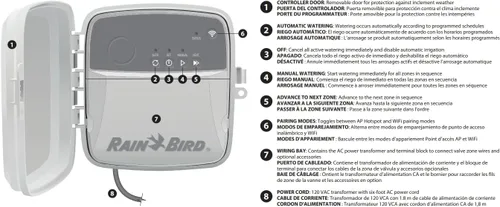Miniatura 6 de Rain Bird Controlador residencial RC2 de 8 estaciones conectado RC2-8