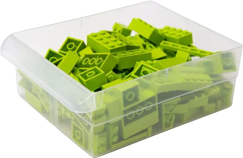Miniatura 12 de Akro-Mils 10144 - Gabinete con 44 cajones de plástico para organización de garaje, organizador de cuentas, almacenamiento de bloques de Rojo