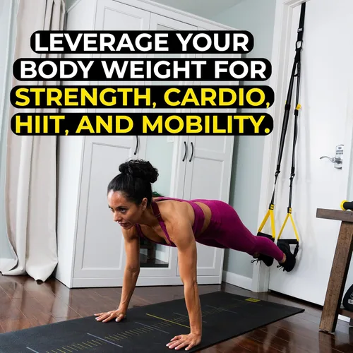 Miniatura 4 de TRX Entrenador de suspensión todo en uno + TRX Training Membresía bajo demanda de 6 meses