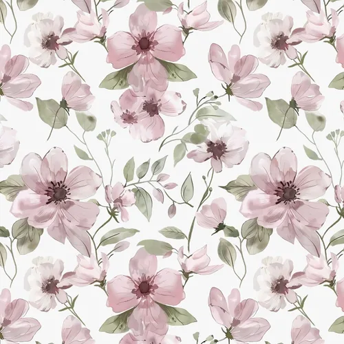 Miniatura 15 de Ismoon Papel tapiz de contacto floral rosa bohemio para despegar y pegar, 16.1 x 78.7 pulgadas, papel de pared autoadhesivo extraíble para gabinetes