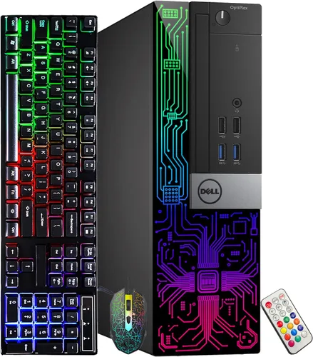 Miniatura 6 de Dell OptiPlex 7040 SFF RGB PC de escritorio, Intel Quad Core i5-6500 hasta 3.6GHz, 16G DDR4, 512G SSD, Windows 11 Pro 64 Bit-Multiidioma (Restaurado)