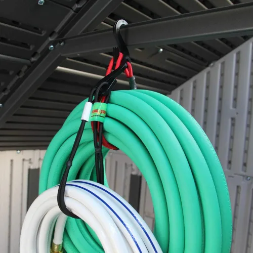 Miniatura 7 de Cordones para enganchar y colgar - Cordones de almacenamiento y organización - para colgar mangueras, cables, escaleras, bicicletas, herramientas