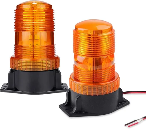 TOPKU 30 luces LED ámbar para carretilla elevadora, luces estroboscópicas de advertencia de seguridad ultra visibles, ideal para carretillas