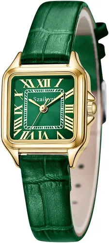 Miniatura 2 de Classic Relojes cuadrados de mujer con números romanos, de vestir, informal