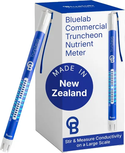 Bluelab TRUNCOMV2 - Medidor comercial de nutrientes con rango de medición aumentado, conductividad digital (TDS, EC, ppm 500, ppm 700, CF) probador
