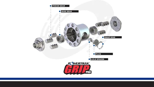 Miniatura 2 de PowerTrax GT247526 GRIP PRO Portador de diferencial de 26 espigas para GM 19.3 cm 3.23+ Trasero para Chevy Malibu, Buick Regal, Pontiac Grand Prix