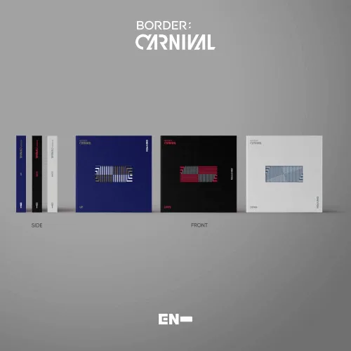 BIGHIT Ent. ENHYPEN - Border : Carnival (2º Mini álbum) Álbum+Juego de tarjetas de fotos extra (ver. Down) (L200002158)