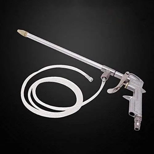 Miniatura 2 de Pistola neumática de limpieza de motor con manguera, kit de limpieza de pistola rociadora de sifón, herramienta desengrasante limpiador de motor
