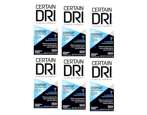 Miniatura 6 de Certain Dri Everyday Strength Clinical Antitranspirante/Desodorante Sólido Morning Fresh – 2.6 onzas, paquete de 2