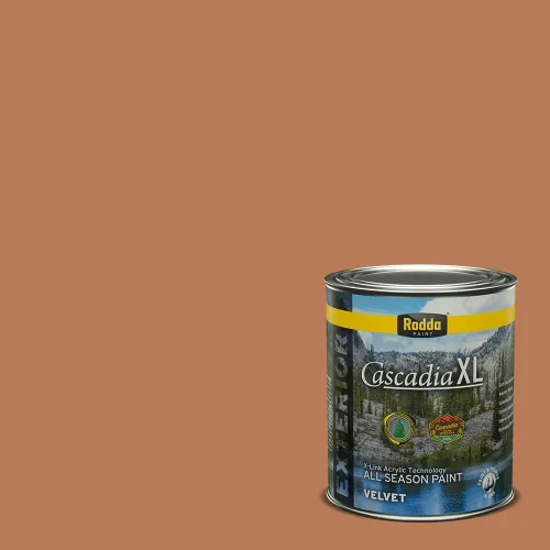 Miniatura 295 de Rodda Paint CASCADIA ZERO - Pintura plana e imprimación para interiores en uno, cuarto de galón, crema de ballet