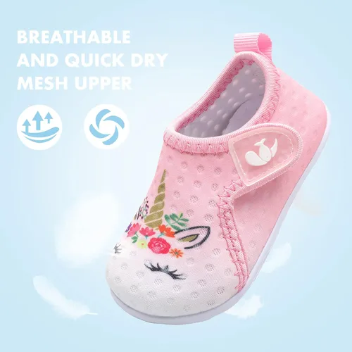 Miniatura 108 de FEETCITY Baby Boys Girls Water Sport Shoes Barefoot Kids Aqua Socks Quick-Dry Beach Swim Pool Shoes