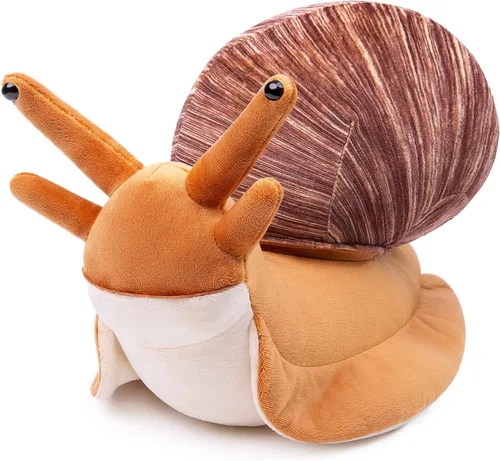 Peluche de caracol – Juguete de peluche de caracol suave realista, 16 pulgadas, regalo realista para niños