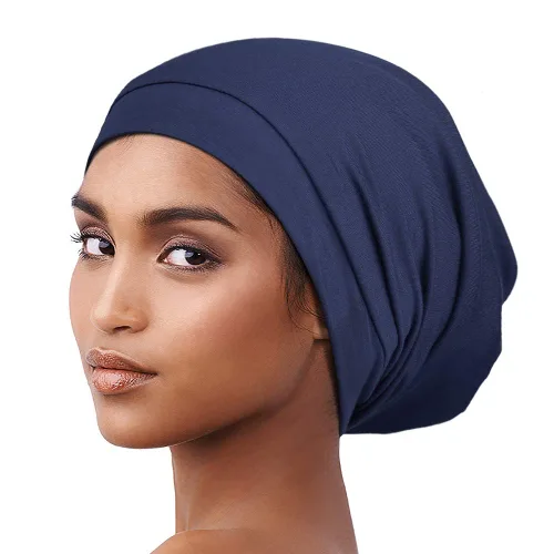 Miniatura 54 de Alnorm - Gorro con forro de satén y suave banda elástica para hombres y mujeres, talla única Se ajusta a la mayoría