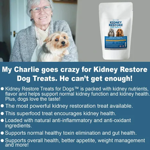 Miniatura 5 de Kidney Restore Golosinas para Perros: Golosinas Restauradoras para Perros para Problemas Renales, Golosinas Bajas en Proteínas para Cualquier Dieta