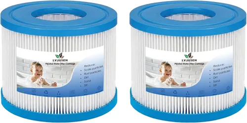 Filtro de bañera de hidromasaje tipo VI que reemplaza el filtro Bestway 58323E/Lay-Z-Spa/Coleman SaluSpa VI, cartucho de filtro inflable para spa