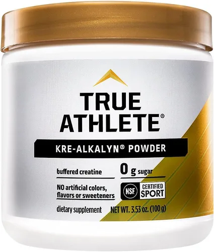 True Athlete Kre Alkalyn - Ayuda a desarrollar músculo, ganar fuerza y aumentar el rendimiento, creatina tamponada - Certificado NSF para el deporte
