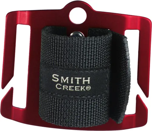 Smith Creek Funda de red, soporte de red de aterrizaje montado en el cinturón Rojo