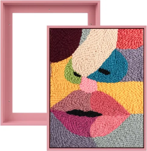 Miniatura 32 de FOLKOR Floating Frame for 8x10 Inch Canvas Painting with 0.6-0.8" Deep, 2 Pack Canvas Floater Frame Living Room Decor, Wall Art frame for Prints Oil