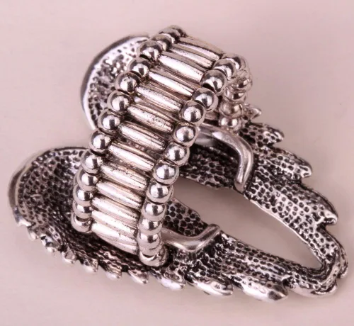 Miniatura 3 de YACQ Anillos elásticos de alas de ángel para mujer de tamaño 7 a 9, banda elástica suave perfecta para artritis, sin plomo ni níquel, soportes
