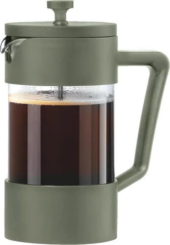 Miniatura 11 de Oggi Cafetera de prensa francesa de vidrio borosilicato (20 oz): capacidad para 5 tazas, prensa de café, cafetera de una sola porción, tapa y émbolo