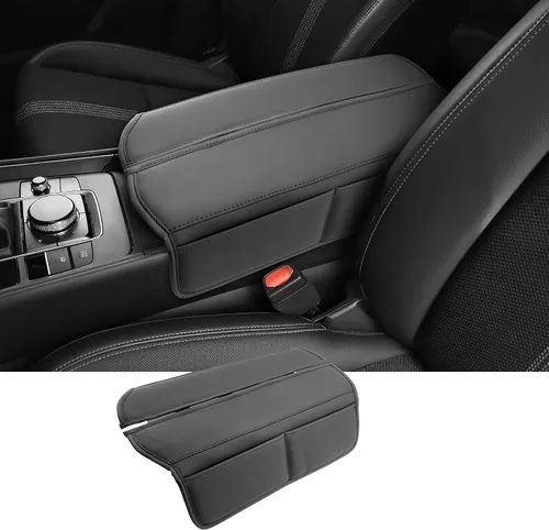 Miniatura 8 de Funda de consola central CX-5 2017-2025 para Mazda CX-5 (Sport/Touring/Carbon Edition/Grand Touring/2.5/2.5 S), funda de cuero para reposabrazos