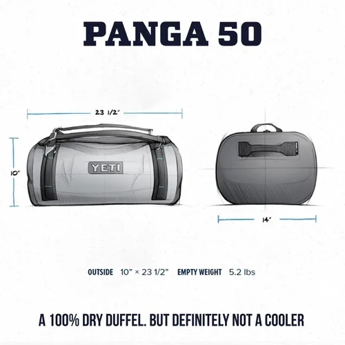 Miniatura 6 de YETI Serie Panga. Bolsas de lona herméticas, impermeables y sumergibles, Canela