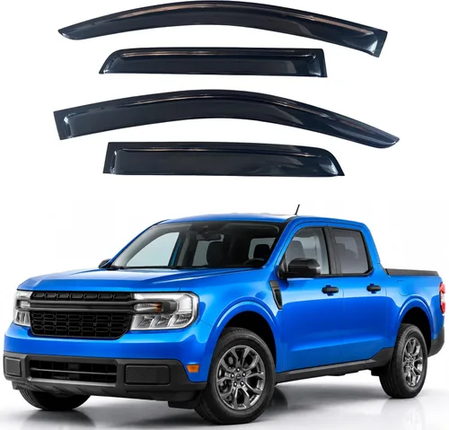 Miniatura 138 de Visor para ventana IG para Hyundai Venue 2020-2023, protector contra la lluvia, adhesivo extra duradero, deflector de viento para lado