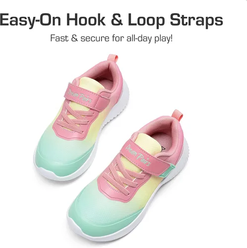 Miniatura 3 de DREAM PAIRS Tenis EZ-Ons BreezeRunners para correr para niños y niñas