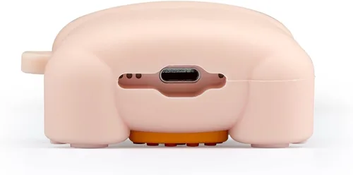 Miniatura 6 de Linda funda para Airpods 4, Boba Tea Bear AirPods de 4ª generación (2024), divertida funda de animales de dibujos animados en 3D, protección