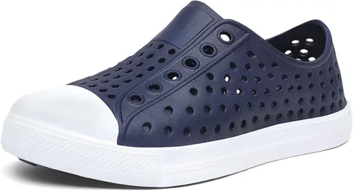 Nihaoya Zuecos de jardín para niños, zapatos de agua, sandalias de playa para niños y niñas, pantuflas para bebés, niños pequeños, niños pequeños,