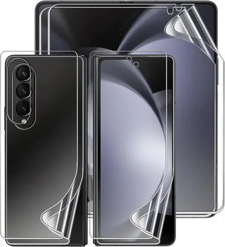 Miniatura 13 de 2 juegos de protectores de pantalla para Samsung Galaxy Z Fold 7, película de hidrogel de TPU interior + protector de pantalla frontal y trasera HD