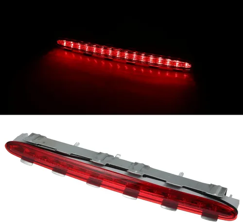 Miniatura 4 de X AUTOHAUX Tercera luz de freno trasero de alto nivel A2098200156 para Mercedes-Benz CLK 320 Base 3.2L V6 - Gas 2003-2005 Rojo
