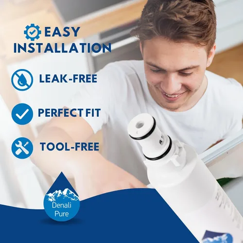 Miniatura 6 de Paquete de 2 filtros de agua de repuesto para refrigerador Whirlpool GR2SHWXPS02 - Compatible con cartucho de filtro de agua para refrigerador