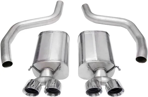 Miniatura 4 de Corsa Performance 14164 Sport - Sistema de escape trasero de eje; salida trasera doble; 3 pulgadas; incl. silenciador/tubos/abrazaderas/puntas Twin