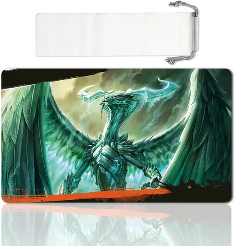 Miniatura 40 de Juego de Mesa MTG Alfombrilla de Juego Tamaño 60X35 cm CCG Compatible para MTG CCG RPG Juego de Cartas Coleccionables (JACE-The-Mind-Sculptor)
