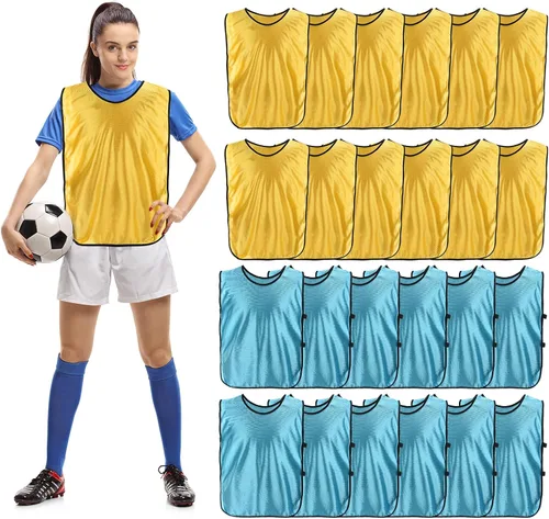 PATIKIL Scrimmage - Chaleco de fútbol Pennies para entrenamiento de fútbol, deportes de equipo, pinnies camisetas de práctica de fútbol para adultos