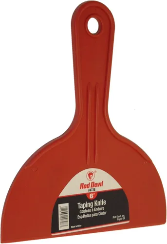 Red Devil 4726 Cuchillo de cinta de plástico de 6"