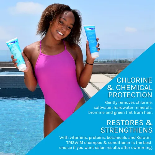Miniatura 4 de TRISWIM Set de regalo de champú y acondicionador Chlorine Out