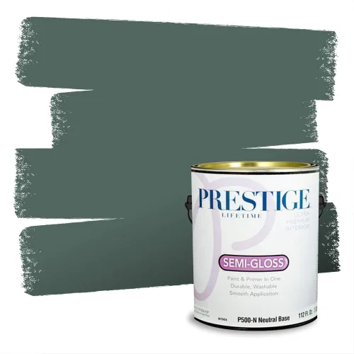 Miniatura 1218 de Prestige Paints - pintura de exterior y pintura de imprimación en una, E100-T-6006-10AVP