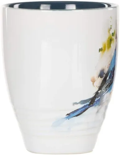 Miniatura 3 de Dean Crouser colección de taza de porcelana con diseño de acuarelas, bluebird