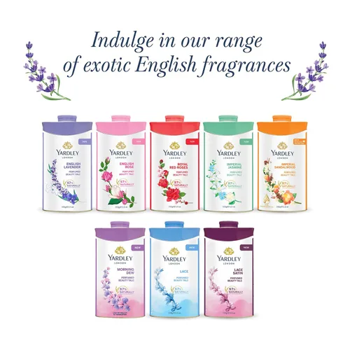 Miniatura 7 de Talco perfumado Yardley Lavanda inglesa 250 g (8.81 onzas) Paquete de 1