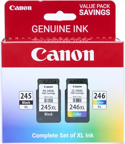 Miniatura 10 de Canon Paquete económico de tinta original PG-245 XL/CL-246 XL (2 cartuchos), compatible con iP2820, MG2420/2924/2920/3020/2522/2525, MX492