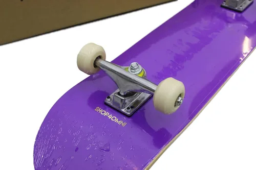 Miniatura 3 de Sports Complete - Patineta de tamaño completo de arce estándar (morado)