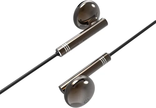 Miniatura 3 de Auriculares con cable, sin micrófono, con cable largo, cancelación de ruido, auriculares con cable de 0.138 in, auriculares de graves