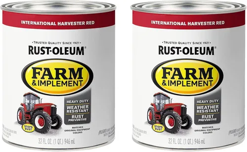 Miniatura 27 de Rust-Oleum 280131-6PK Pintura en aerosol para granjas e implementos, 12 onzas líquidas, color azul Ford, paquete de 6 Ford azul