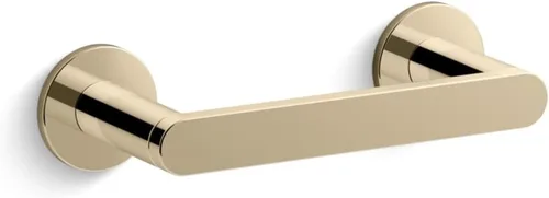 Miniatura 6 de Kohler K73147-2MB - Soporte de papel higiénico giratorio montado en la pared vibrante latón cepillado moderno Latón cepillado vibrante.