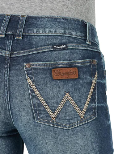 Miniatura 5 de Wrangler Pantalones de mezclilla retro Mae de tiro medio para mujer