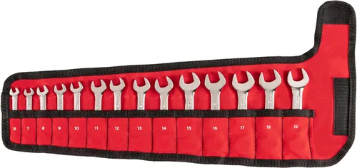 Miniatura 13 de TEKTON WCB92403 - Juego de llaves combinadas stubby con soportes, 25 piezas (1/4-3/4 pulgada, 6-19 mm)